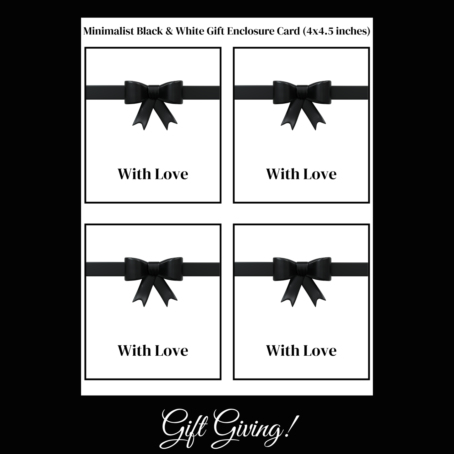 Digital Black & White Elegant Hostess Kit: Bottle Hangers, Table Cards, Reserved Seating, Menu and Party Printables Set
