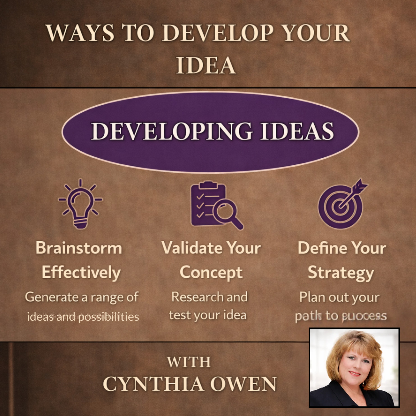 Developing Your Ideas Masterclass | Turn Product Ideas Into Market-Ready Brands