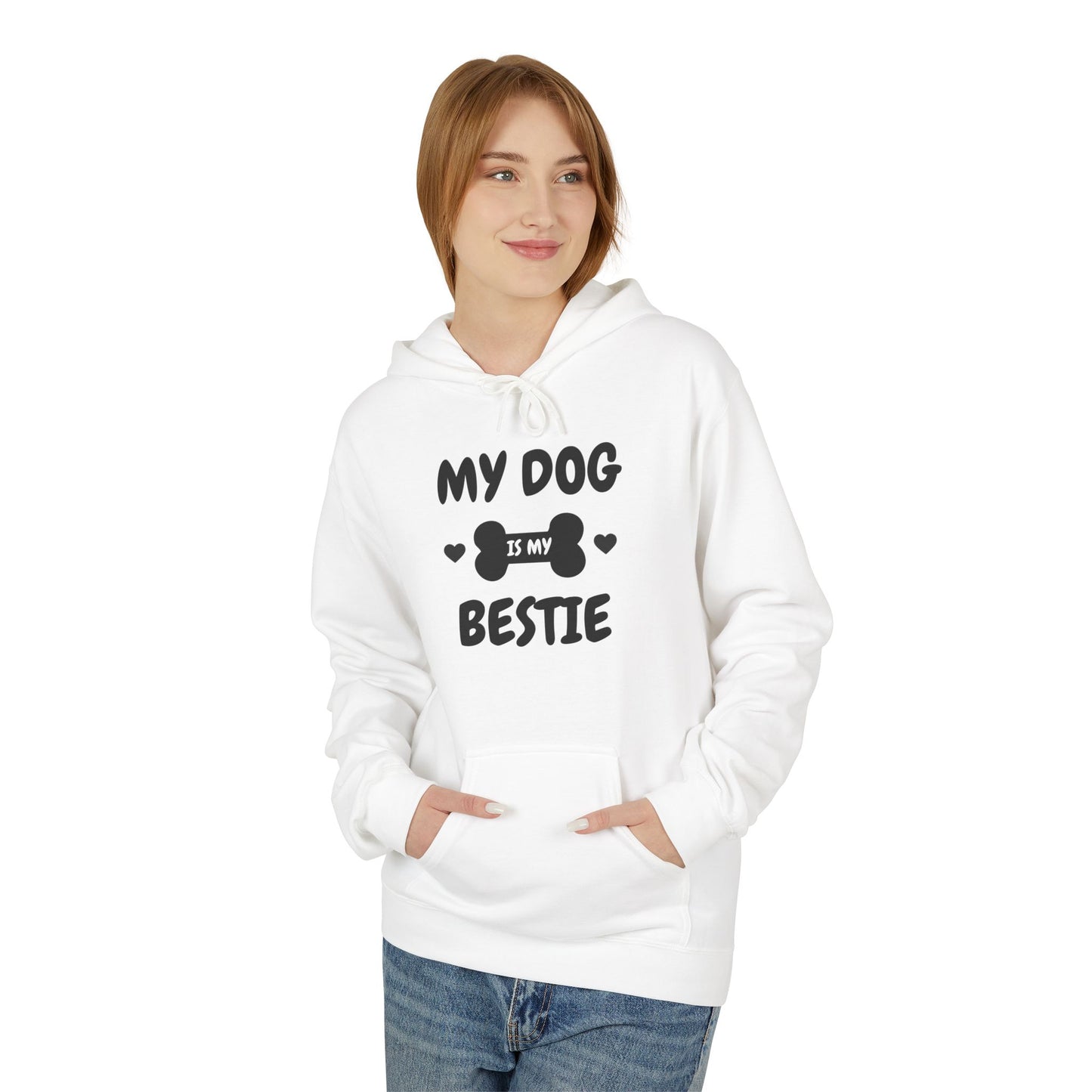 My Do Is My Bestie Hoodie — Friendship Quote Fleece Hoodie