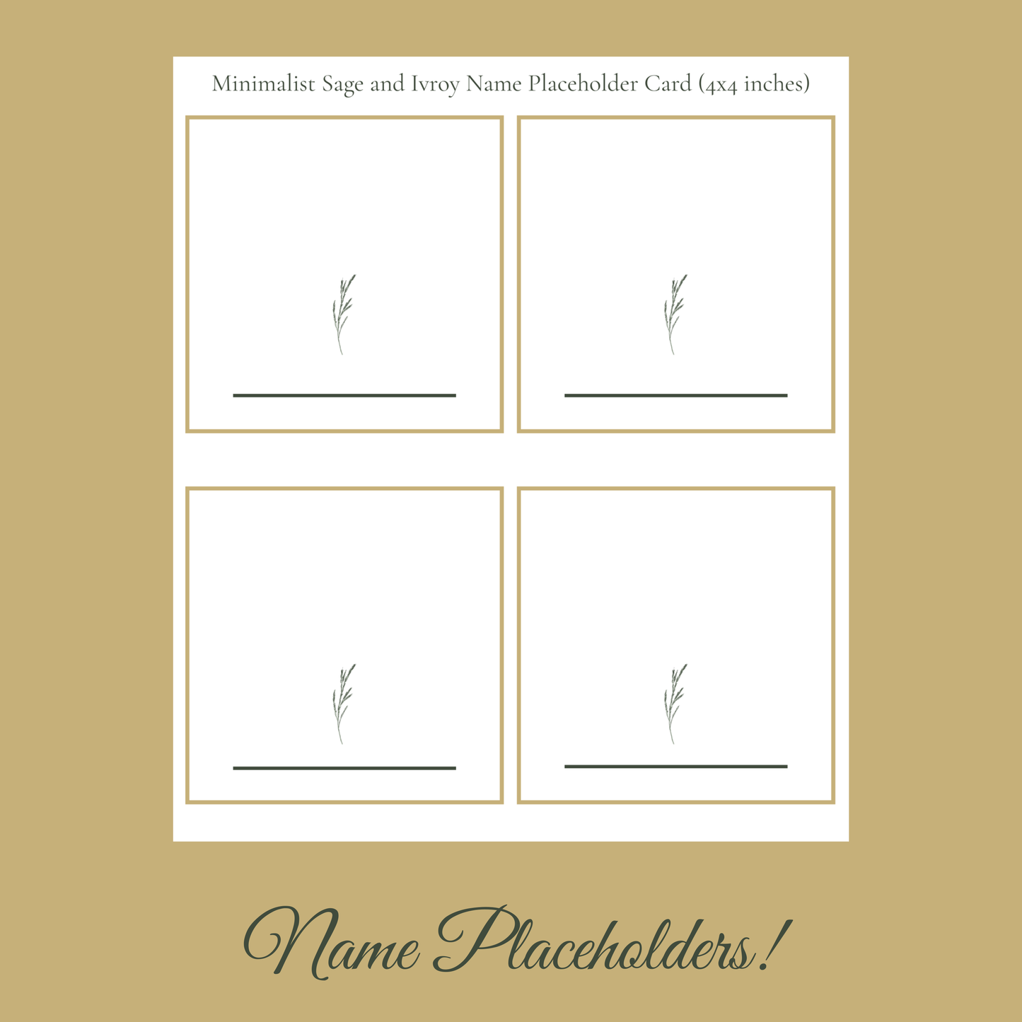 Botanical Neutral Hostess Kit: Elegant Wedding & Party Table Decor Printable Set with Bottle Hangers, Signs, Place Cards