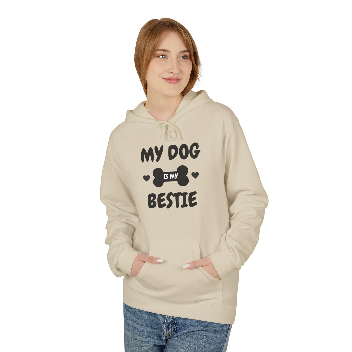 My Do Is My Bestie Hoodie — Friendship Quote Fleece Hoodie