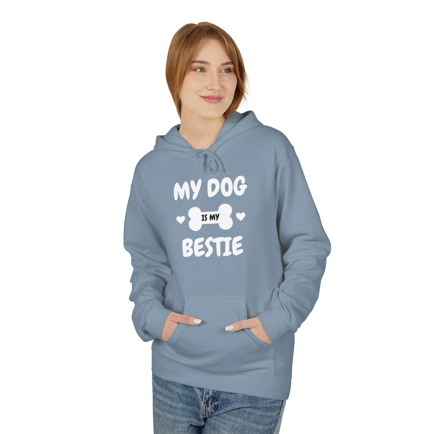 My Do Is My Bestie Hoodie — Friendship Quote Fleece Hoodie