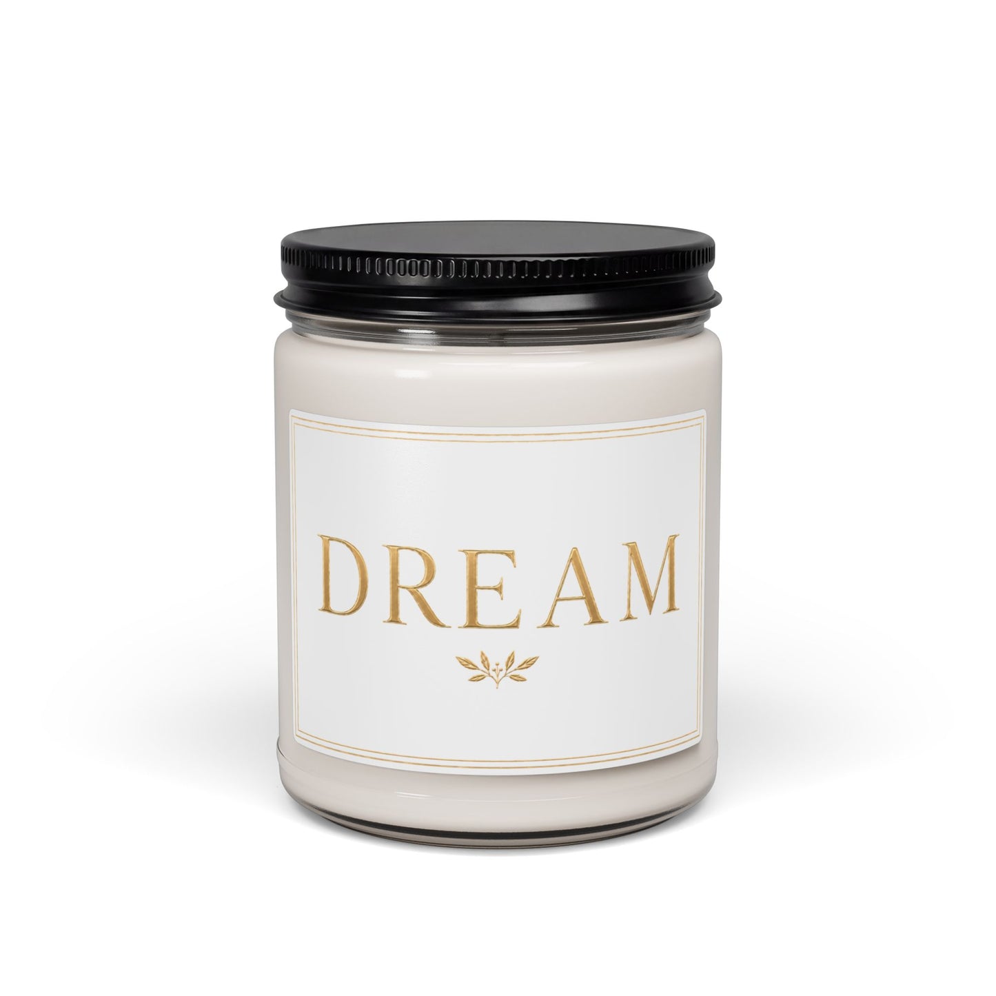 Dream Minimalist Soy Candle — 9oz Scented Jar