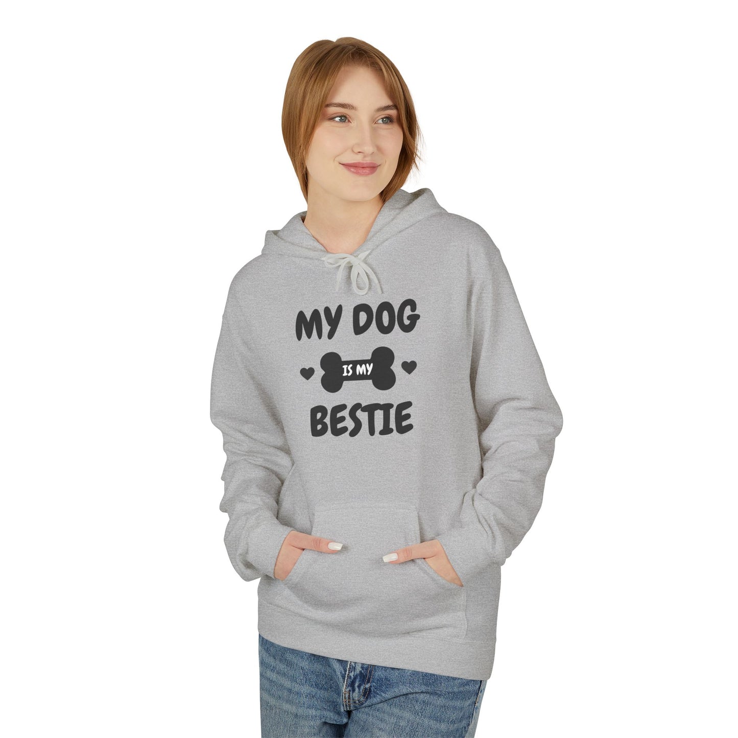 My Do Is My Bestie Hoodie — Friendship Quote Fleece Hoodie