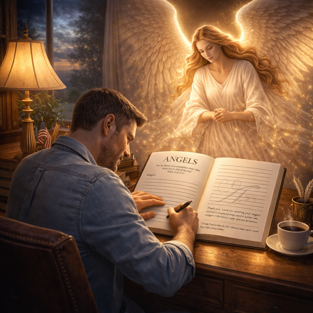 Angels Journal for Women Christian Devotional | Scripture, Declarations & Reflection Paperback 6x9