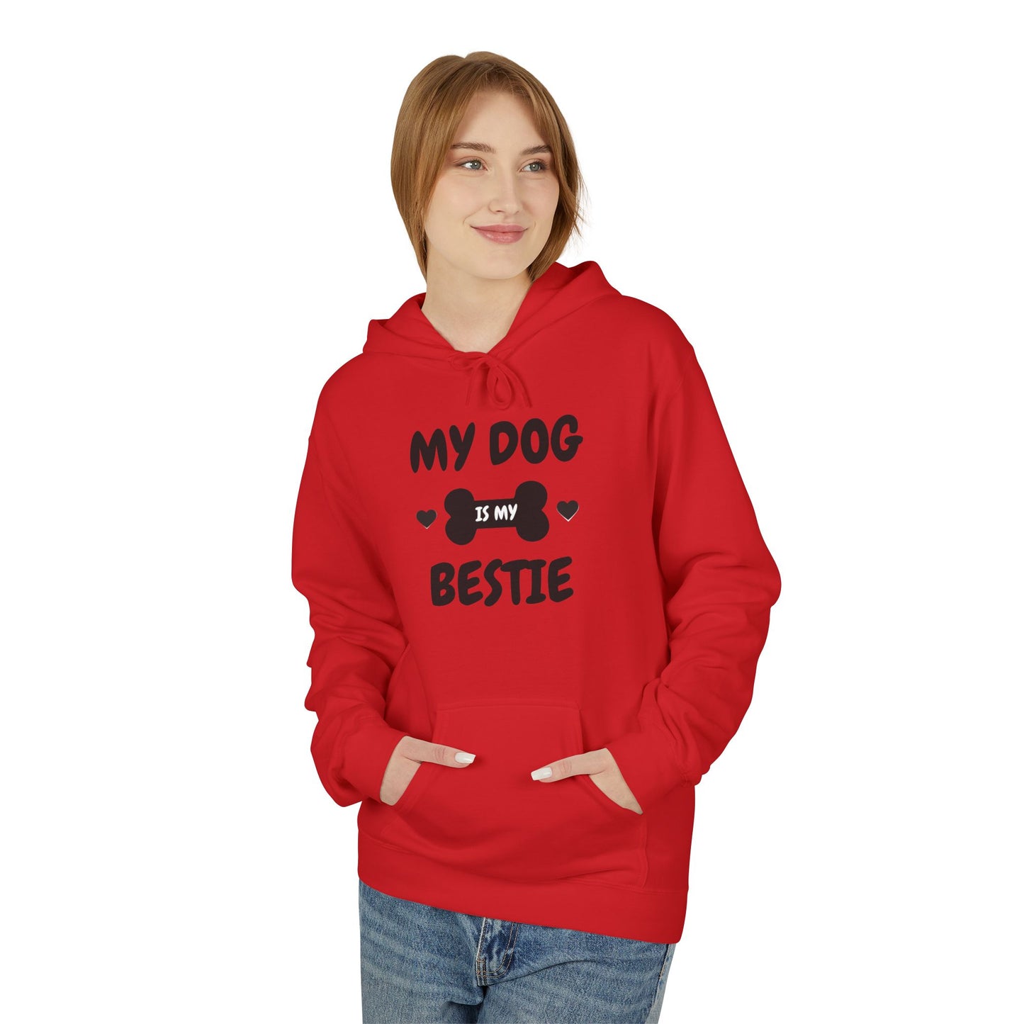 My Do Is My Bestie Hoodie — Friendship Quote Fleece Hoodie