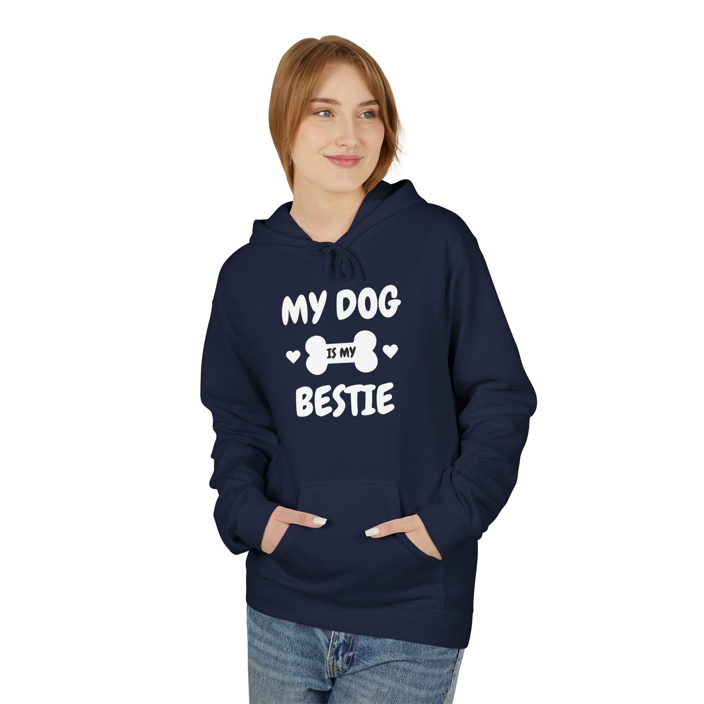 My Do Is My Bestie Hoodie — Friendship Quote Fleece Hoodie