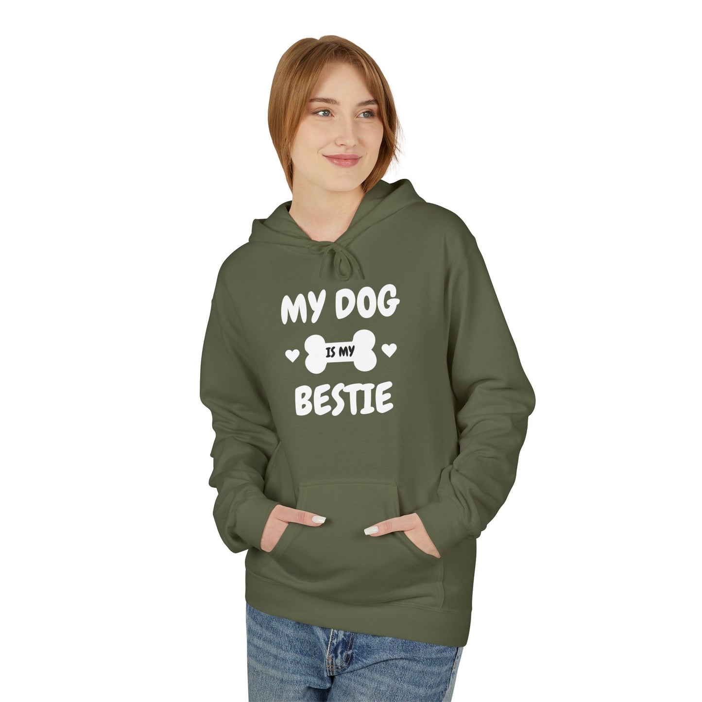 My Do Is My Bestie Hoodie — Friendship Quote Fleece Hoodie