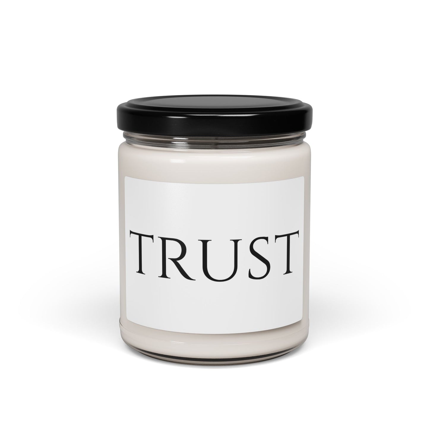 Trust Minimalist Soy Candle, 9oz, Scented
