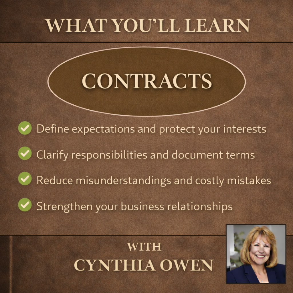 Developing Your Contracts Masterclass