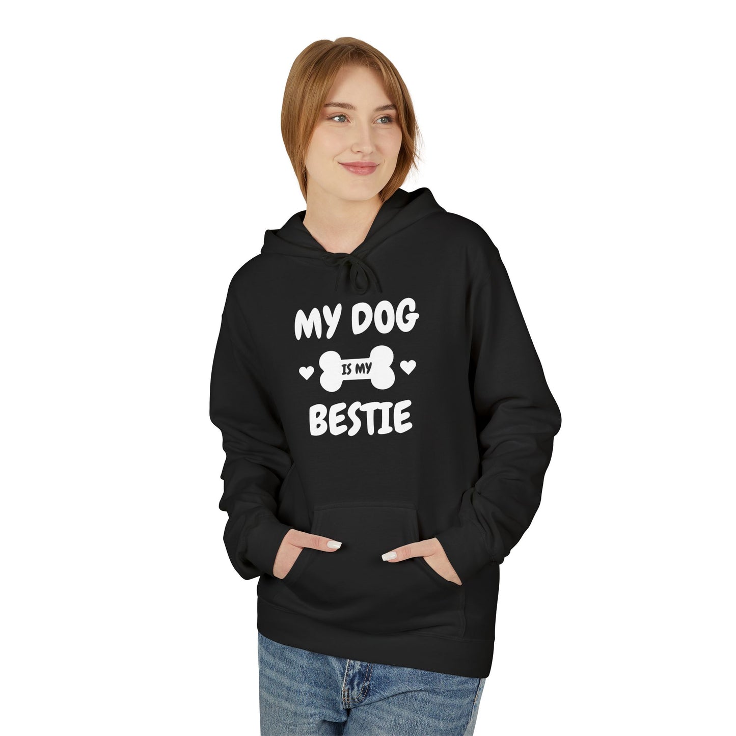 My Do Is My Bestie Hoodie — Friendship Quote Fleece Hoodie