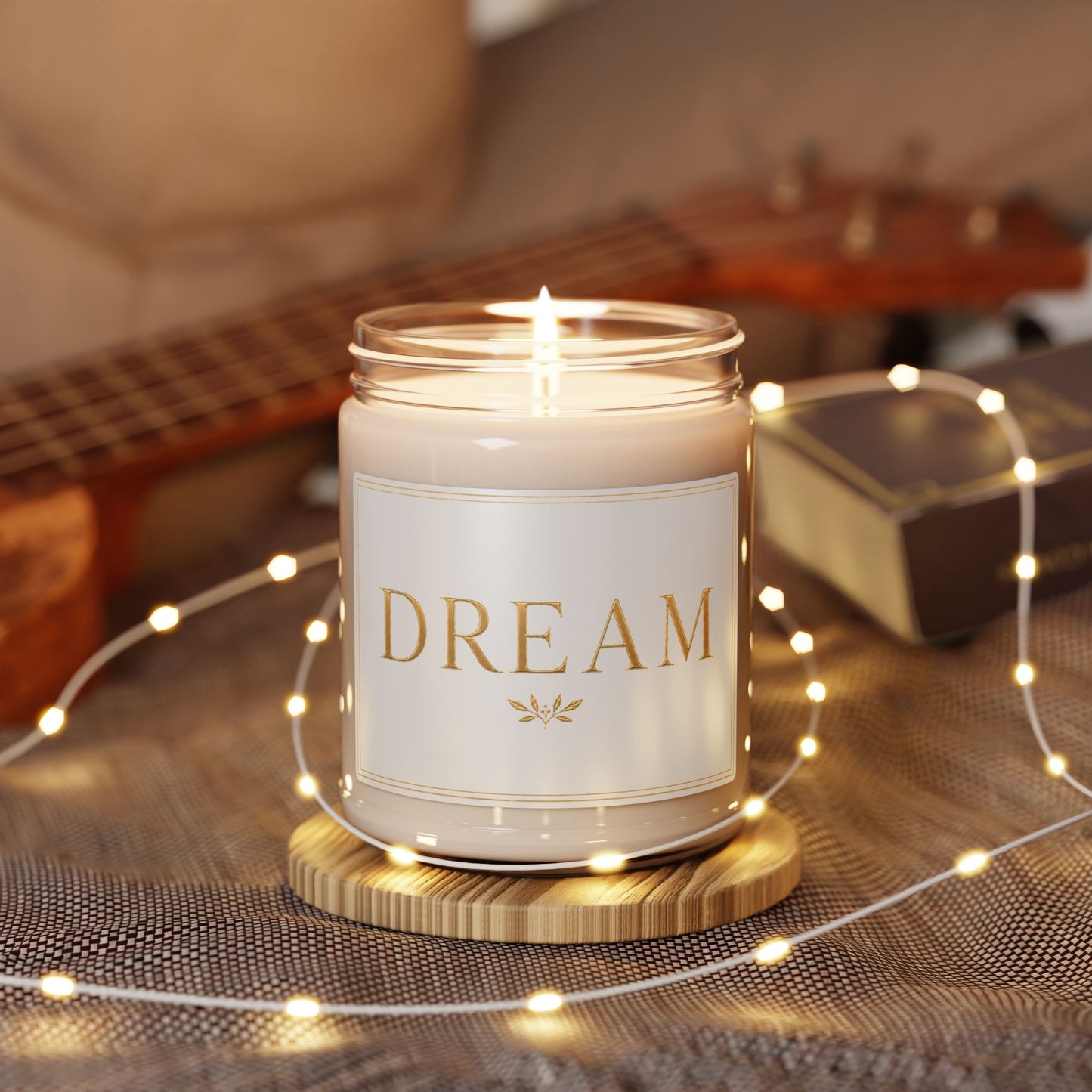 Dream Minimalist Soy Candle — 9oz Scented Jar