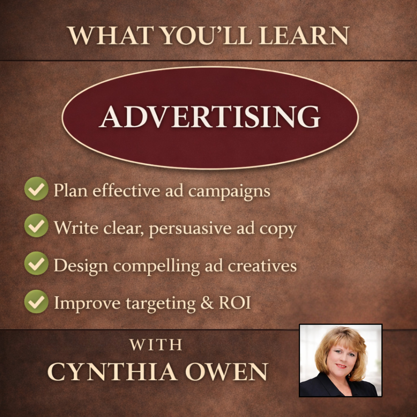 Advertising Your Brand Masterclass