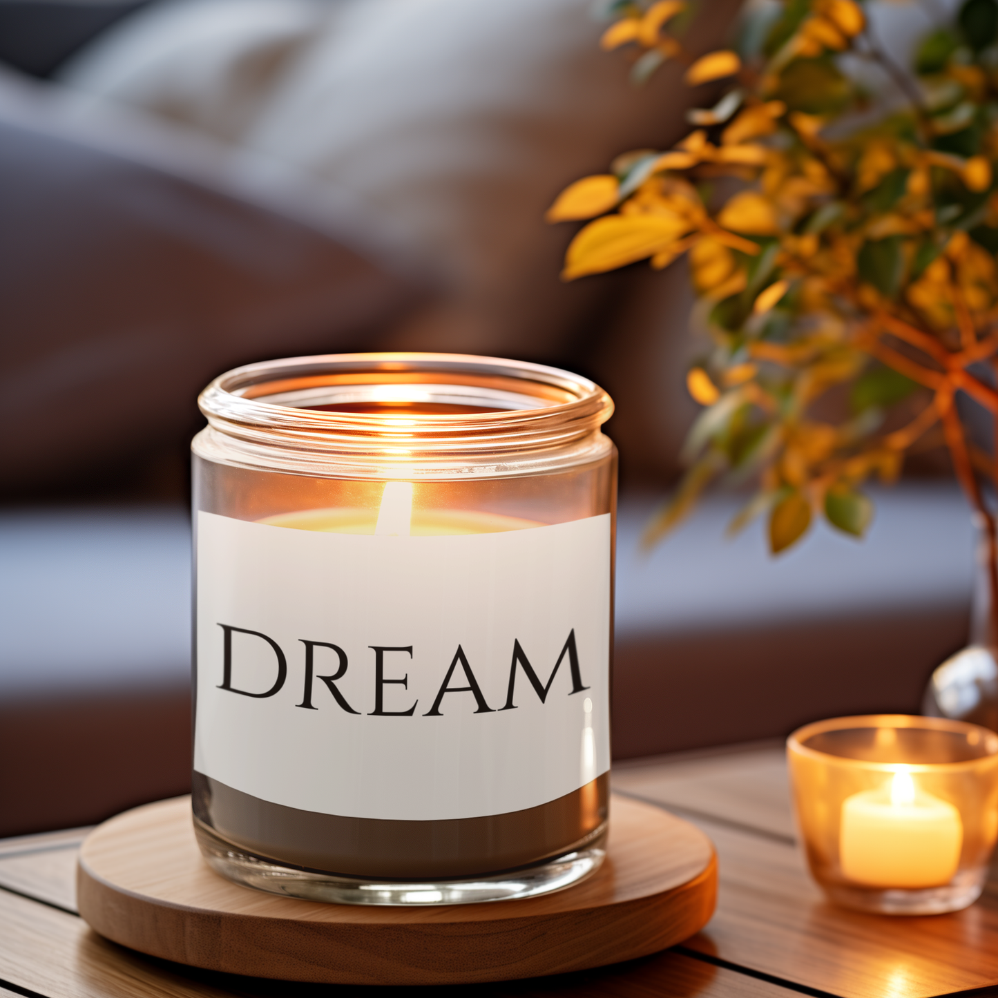 Dream Minimalist Soy Candle, 9oz, Scented