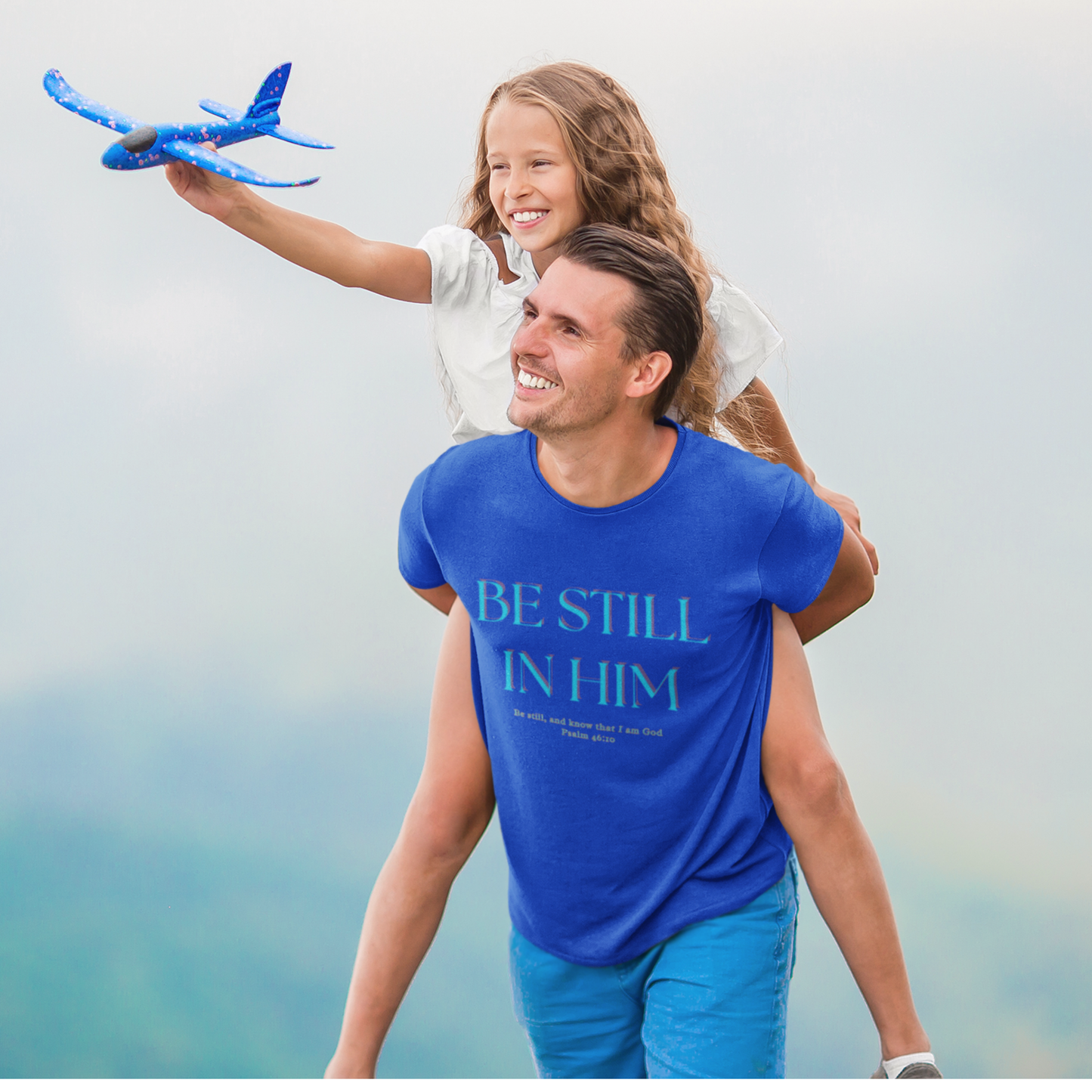 Be Still In Him Tee | Christian Scripture  Faith Tee Shirt