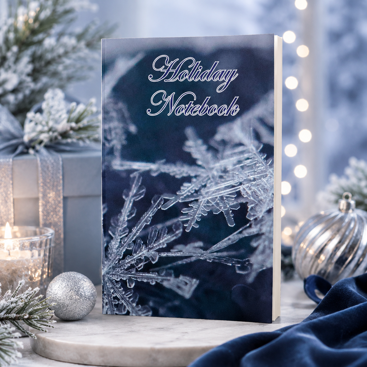 Holiday Notebook Paperback – 6x9 Winter Writing Journal for Notes, Reflections, Holiday Memories, Gratitude & Keepsake Journaling
