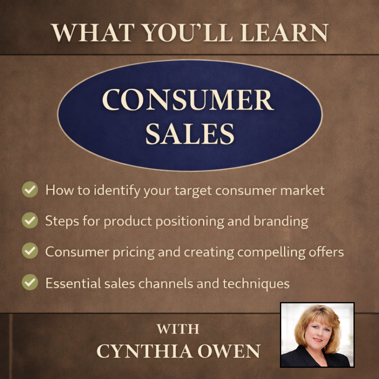 Developing Consumer Sales Masterclass