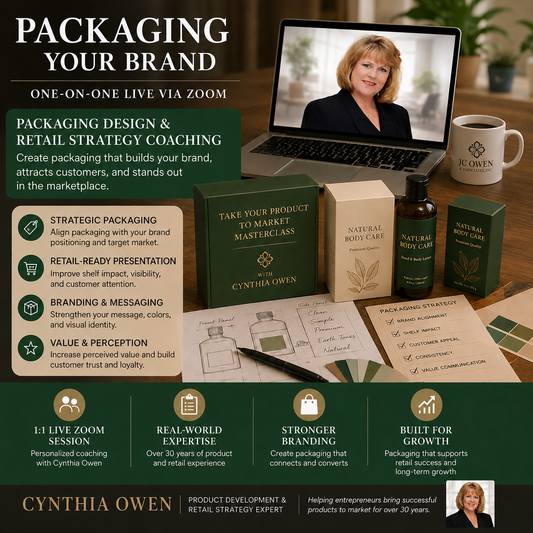 Packaging Your Brand Masterclass | Packaging Design & Retail Strategy Coaching