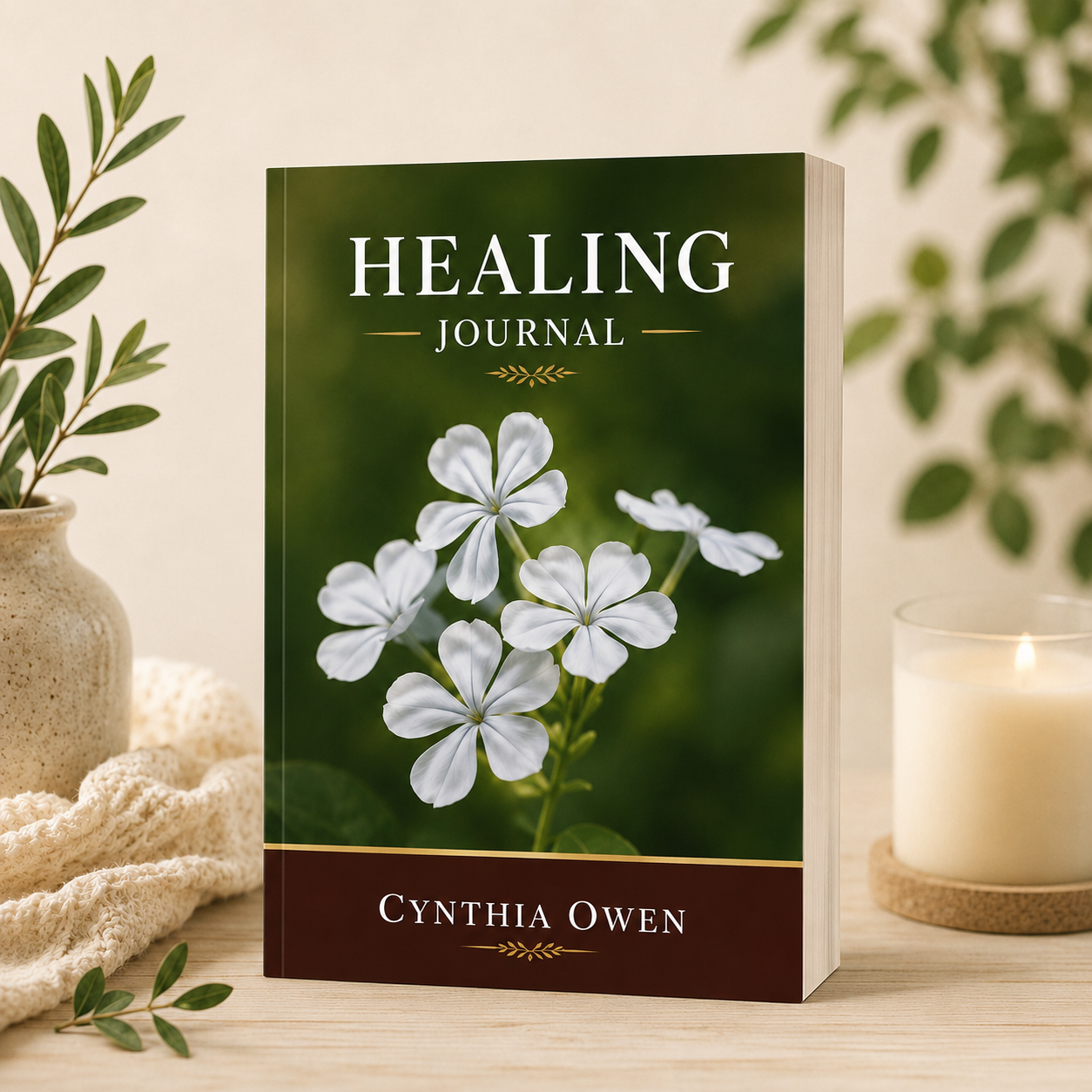Healing Journal Paperback Christian Devotional 6x9 faith journal for prayer scripture reflection and biblical declarations