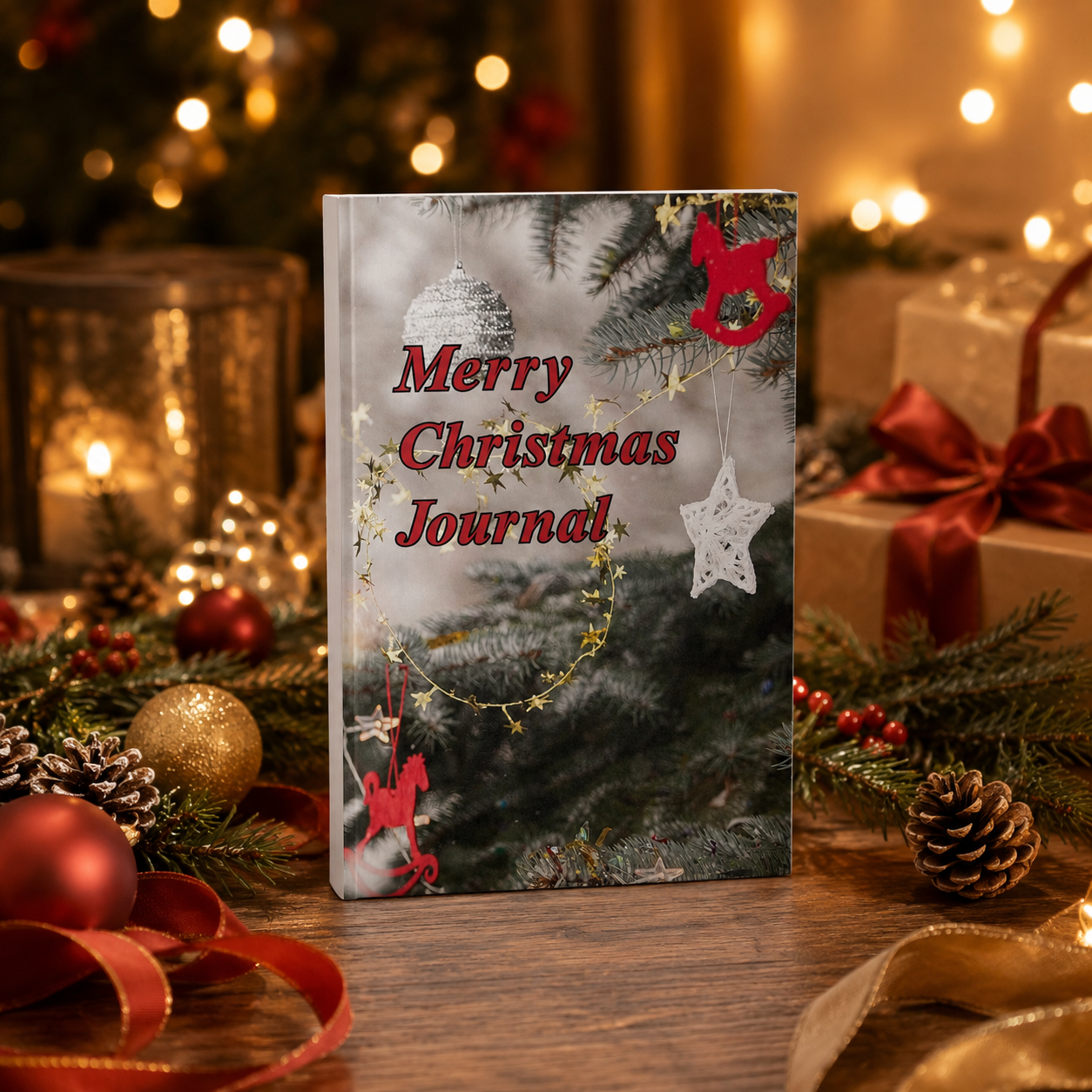 Merry Christmas Journal Paperback – 6x9 Christmas Memory Journal for Holiday Traditions, Reflections, Notes & Keepsake Writing