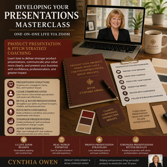 Developing Your Presentations Masterclass | Product Presentation & Pitch Strategy Coaching