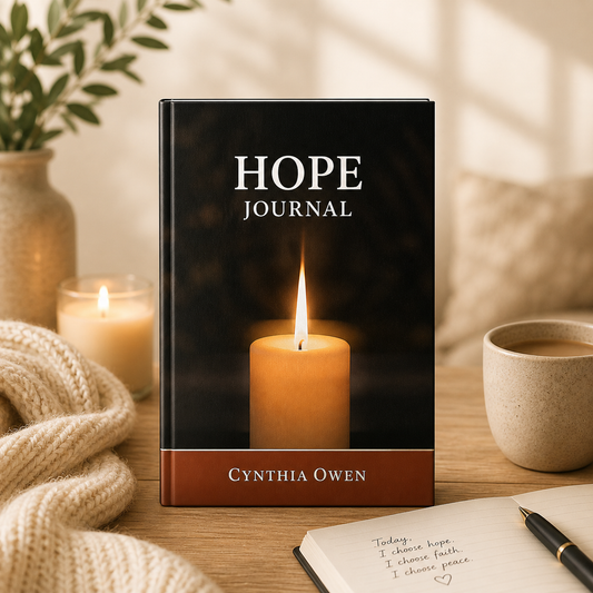 Hope Journal Paperback Christian devotional journal for women with prayer scripture reflection and biblical declarations