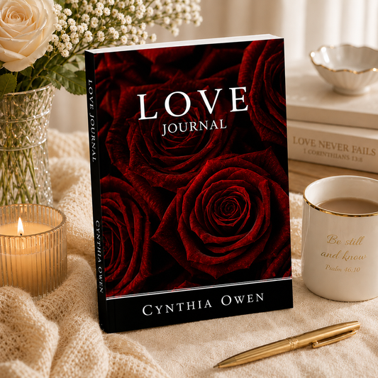 Love Journal Paperback Christian devotional journal for women with prayer scripture reflection and biblical declarations