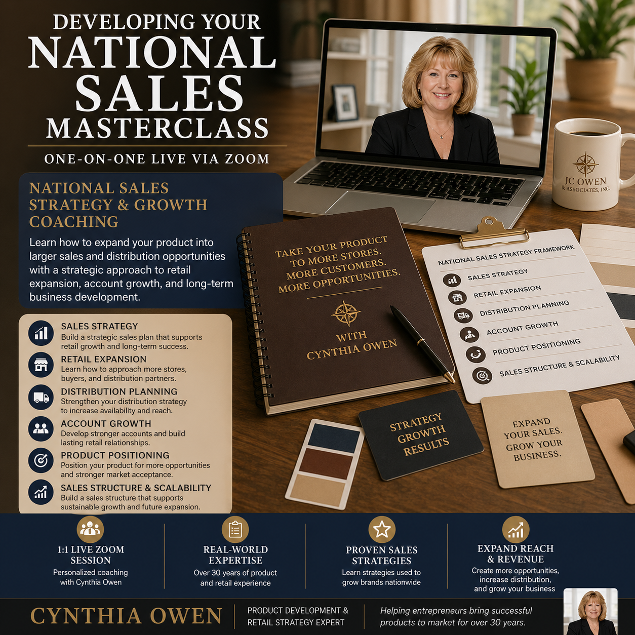 Developing National Sales Masterclass | National Sales Strategy & Growth Coaching