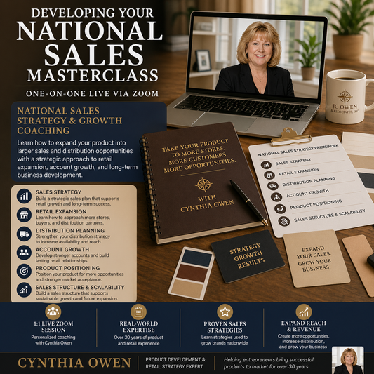 Developing National Sales Masterclass | National Sales Strategy & Growth Coaching
