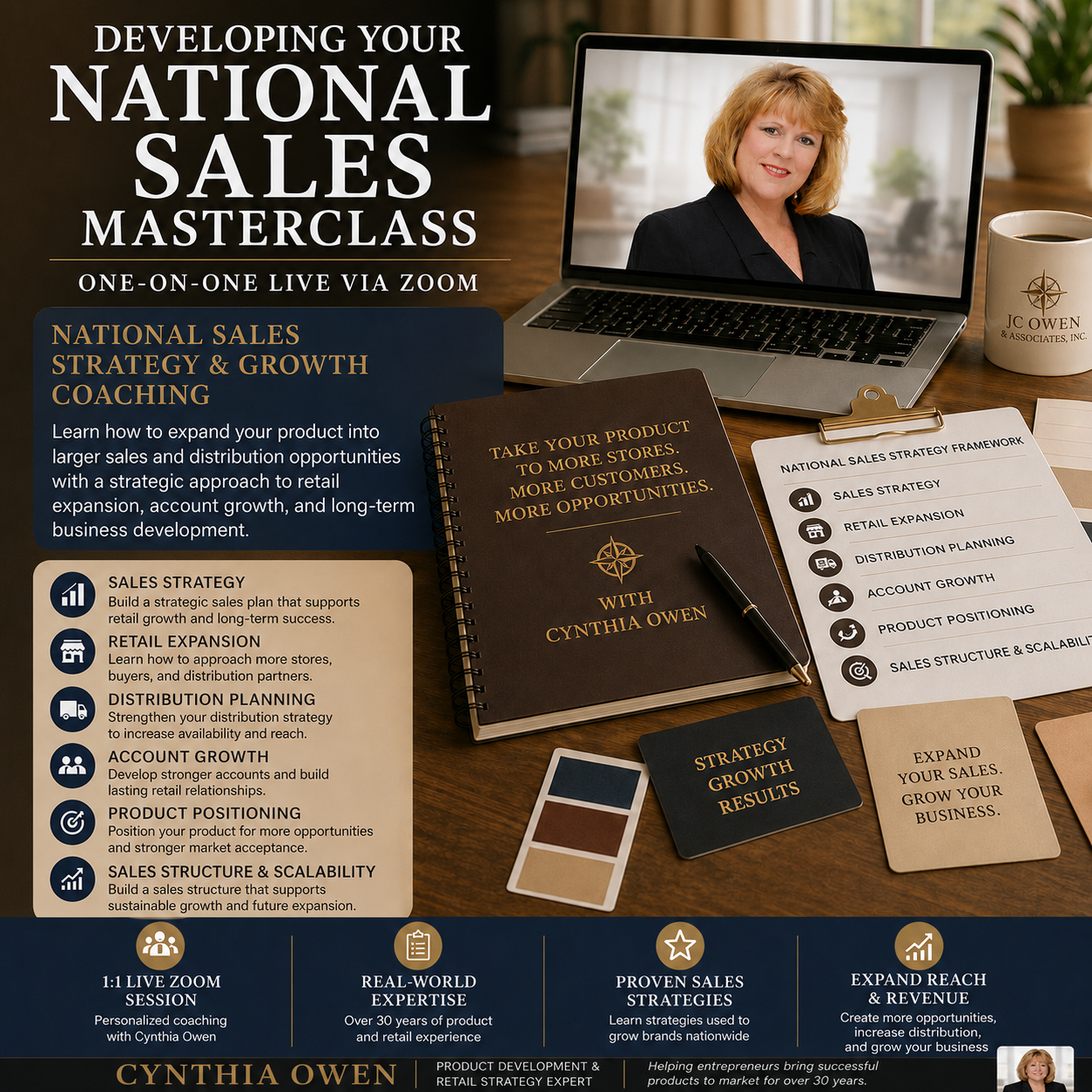 Developing National Sales Masterclass | National Sales Strategy & Growth Coaching