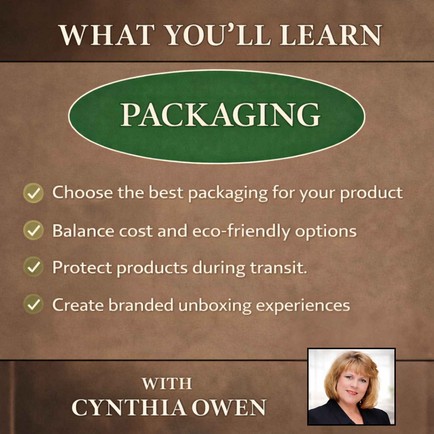 Packaging Your Brand Masterclass | Packaging Design & Retail Strategy Coaching