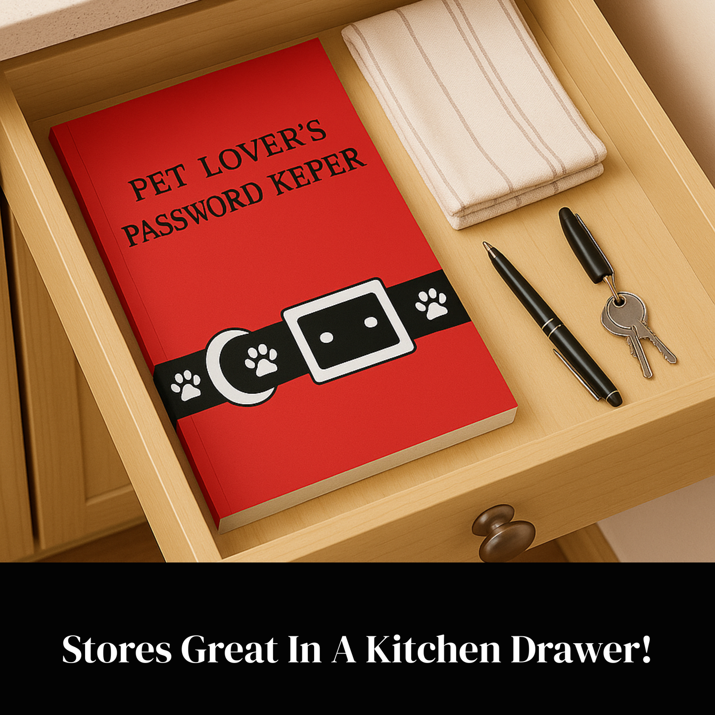Pet Lover’s Password Keeper – Cute Password Book Organizer for Websites, Usernames & Logins
