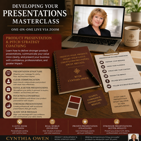Developing Your Presentations Masterclass | Product Presentation & Pitch Strategy Coaching