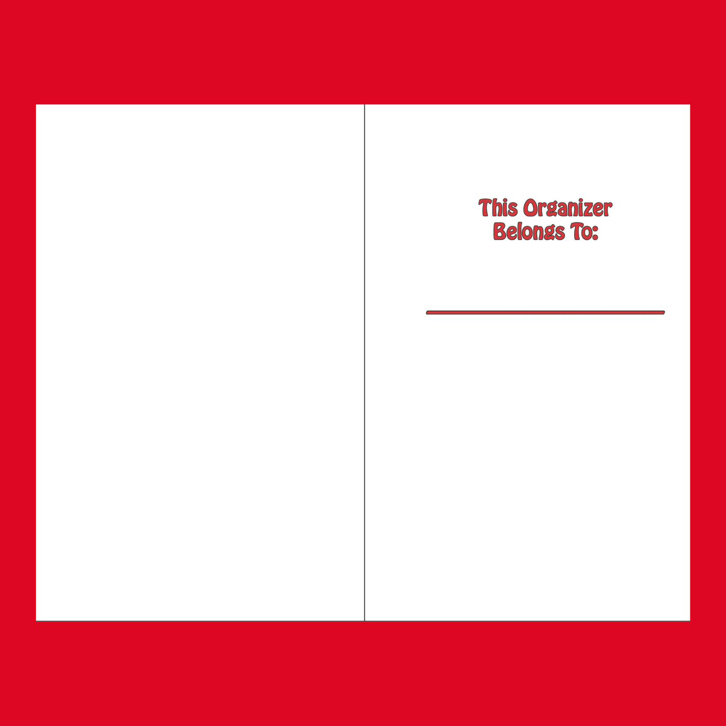 Red 6x9 To-Do List Organizer Planner, Daily Task, Goal and Appointment Notebook, 176-Page Paperback