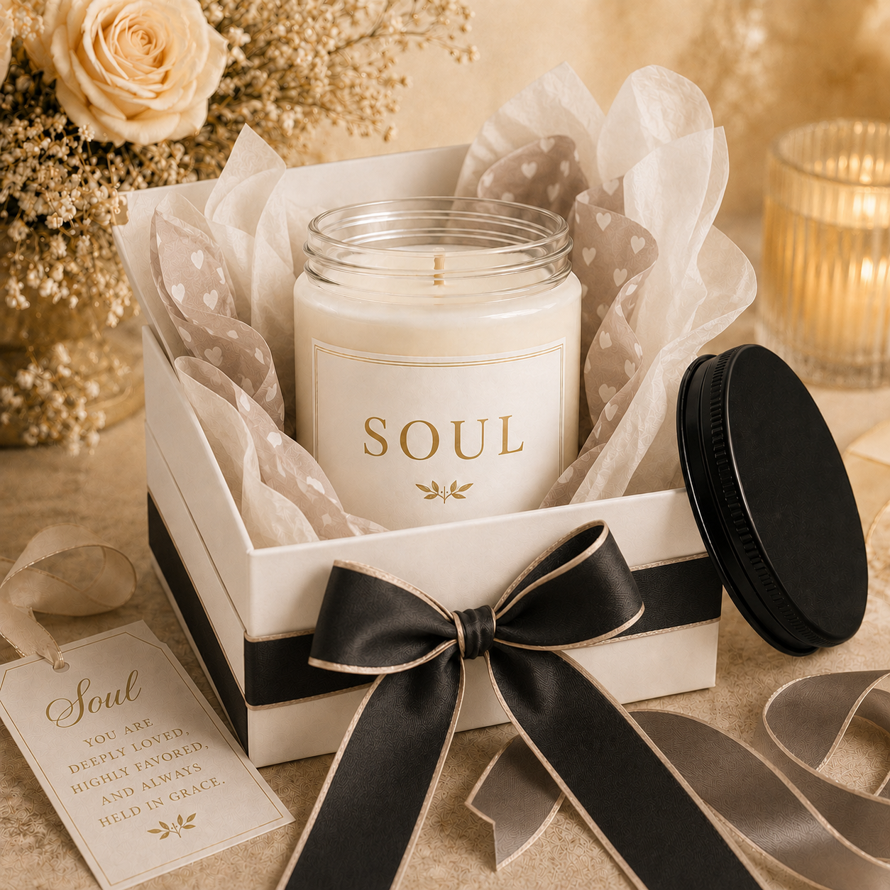 Soul Minimalist Soy Candle 9oz, Scented