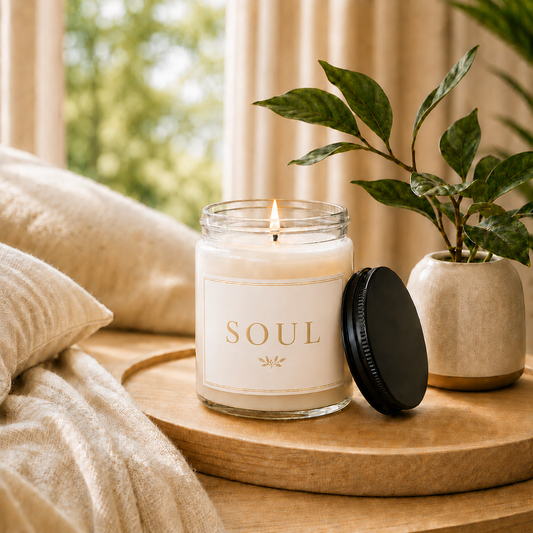 Soul Minimalist Soy Candle 9oz, Scented