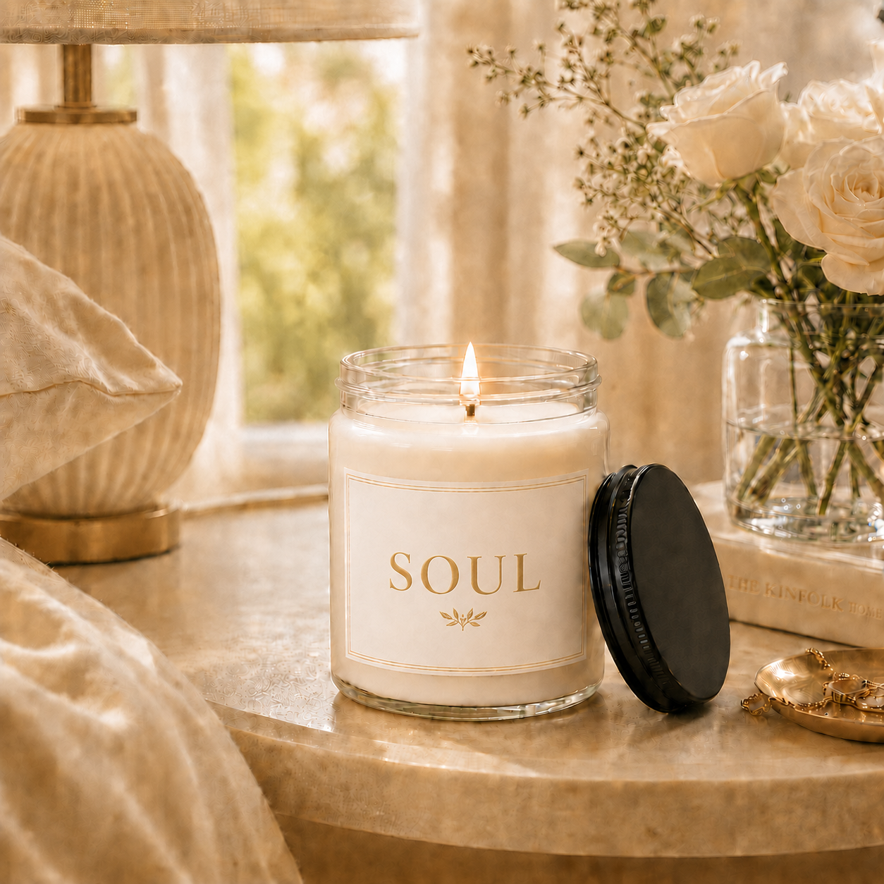 Soul Minimalist Soy Candle 9oz, Scented