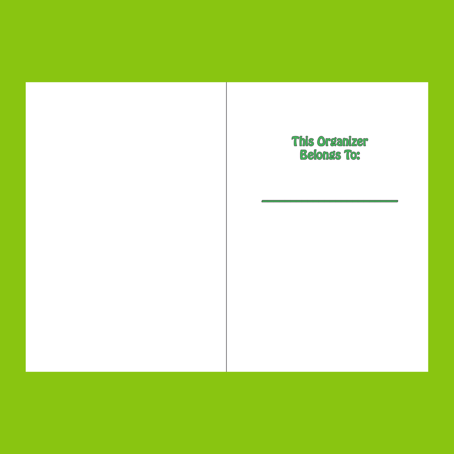 Lime Green 6x9 To-Do List Organizer Planner, Daily Goal and Task Tracker, Appointment and Notes Paperback, 176 Pages